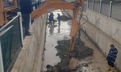 Boğazlıyan’da Taşkın Önleme Kanalında Temizlik Çalışmaları Sürüyor
