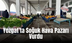 Yozgat’ta Soğuk Hava Pazarı Vurdu