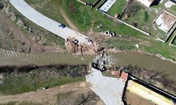 Yozgat’ta Yağış Sonrası Köprü Yıkılmıştı, Ulaşım Alternatif Yoldan Sağlanıyor