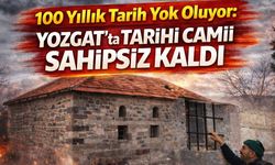 100 Yıllık Tarih Yok Oluyor:Yozgat'ta Tarihi Camii Sahipsiz Kaldı