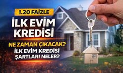 1.20 Faizle İlk Evim Kredisi Ne Zaman Çıkacak? İlk Evim Kredisi Şartları Neler?