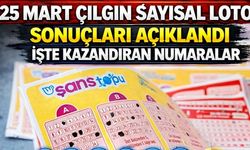 25 Mart Çılgın Sayısal Loto Sonuçları Açıklandı: İşte Kazandıran Numaralar