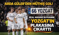 Arda Güler’den Müthiş Gol! Real Madrid’in Puanını Yozgat'ın Plakasına Çıkarttı