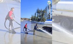 Yozgat’ta Sokaklar İçin Dikkat Çeken Temizlik Seferberliği