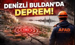 Denizli Buldan’da 3.9 Büyüklüğünde Deprem