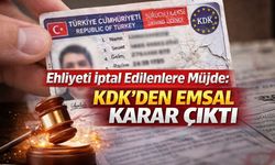 Ehliyeti İptal Edilenler Dikkat: KDK'dan Emsal Karar Çıktı!