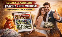 Evlenecek Gençlere Müjde: Faizsiz Evlilik Kredileri Yükseldi Şartlar Belli Oldu!
