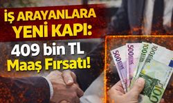 İş Arayanlara Yeni Kapı: 409 bin TL Maaş Fırsatı!