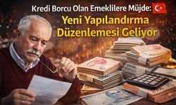 Kredi Borcu Olan Emeklilere Müjde: Yeni Yapılandırma Düzenlemesi Geliyor