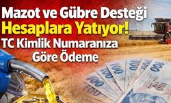 Mazot ve Gübre Desteği Hesaplara Yatıyor! TC Kimlik Numaranıza Göre Ödeme