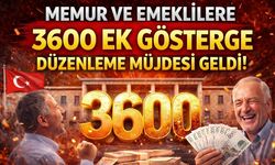 Memur ve Emeklilere 3600 Ek Gösterge Düzenleme Müjdesi Geldi!