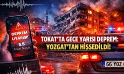 Tokat'ta Gece Yarısı Deprem: Yozgat'tan Hissedildi