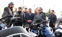 Türk Chopper MC Motosiklet Kulübü Yozgat İl Temsilcisi Vali Özkan'ı Ziyaret Etti