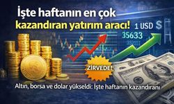Yatırımcılar Dikkat: Haftanın En Çok Kazandıranları Belli Oldu!