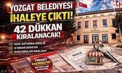 Yozgat Belediyesi İhale Çıktı: 42 Dükkan Kiralanacak!