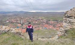 Yozgat'ın Asırlık Kalesi Jandarmaya Emanet! Bayrak Göndere Çekildi