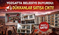 Yozgat'ta Belediye Duyurdu: Dükkanlar Satışa Çıktı!