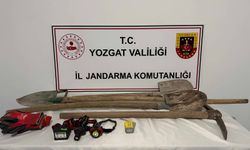 Yozgat'ta Kaçak Kazı Yapanlar Olay Yerinde Basıldı