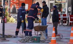 Yozgat’ta Kaldırımlar Tamir Edildi : Lise Caddesi’nde Dikkat Çeken Düzenleme