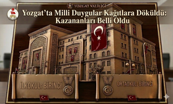 Yozgat’ta Milli Duygular Kağıtlara Döküldü: Kazananları Belli Oldu