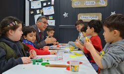 Yozgat'ta Miniklerin Misafiri Müdür Oldu