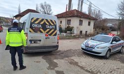 Yozgat'ta Okul Servis Araçları Denetlendi