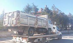 Yozgat'ta Vergi Borcu Olan Araca El Konuldu