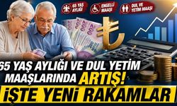 65 Yaş Aylığı ve Dul Yetim Maaşlarında Artış: İşte Yeni Rakamlar