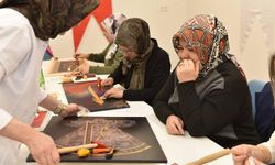 Ahşap ve Telin Buluştuğu Kurs Yozgat’ta İlgi Görüyor