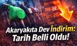 Akaryakıta Dev İndirim: Tarih Belli Oldu!