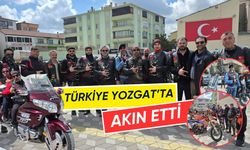 Yozgat’ta nefes kesen konvoy: Motosikletliler dostluk için sürdü