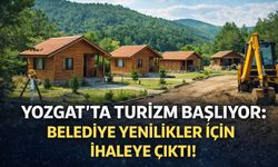 Yozgat'ta Turizm Başlıyor: Belediye Yenilikler İçin İhaleye Çıktı!