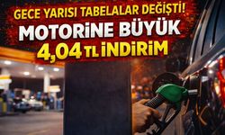 Gece Yarısı Tabelalar Değişti! Motorine Büyük İndirim