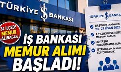İş Bankası Memur Alımı Başladı!
