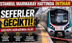 İstanbul Marmaray Hattında İntihar: Seferler Gecikti!