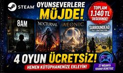 Oyunseverlere Müjde: Steam'de 4 Oyun Ücretsiz Oldu!
