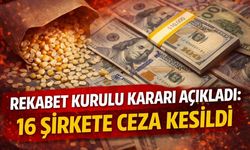 Rekabet Kurulu Kararı Açıkladı: 16 Şirkete Ceza Kesildi