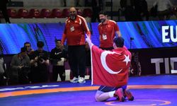 Rıza Kayaalp’ten Tarihi Zafer: Milli Bayrağı Avrupa’da Dalgalandırdı