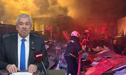 Sanayi Sitesi Yangını Sonrası Yozgat İl Başkanı Yaşar’dan Esnafa Mesaj