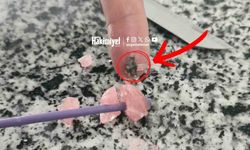 Küçük paket büyük şok: Şekerin içinden taş çıktı