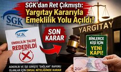 SGK’dan Ret Çıkmıştı: Yargıtay Kararıyla Emeklilik Yolu Açıldı!