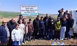 Sorgun’da Şehit Öğretmen ve Öğrenciler İçin Fidan Dikildi