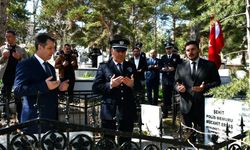Sorgun’da Şehitlik Ziyareti! Polis Haftası’nda Vefa Örneği