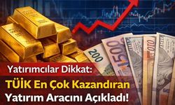Yatırımcılar Dikkat: TÜİK En Çok Kazandıran Yatırım Aracını Açıkladı!