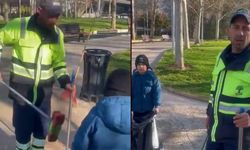Küçük Oğlu ile Çalışan Temizlik İşçisi Duygulandırdı