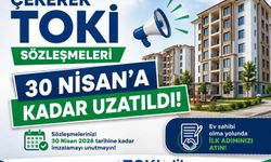 Yozgat Çekerek’te TOKİ Sözleşme Süresi Uzatıldı