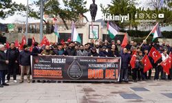 Yozgat Filistin İçin Tek Yürek Oldu