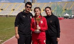 Yozgatlı Atlet Emine Nur Bektaş'tan Ciritte Büyük Başarı