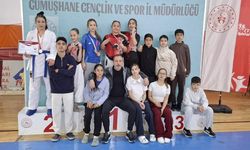 Yozgatlı Karateciler Gümüşhane'den 7 Madalya İle Döndüler