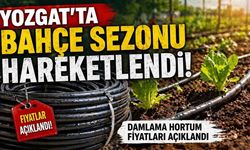 Yozgat’ta Bahçe Sezonu Hareketlendi: Damlama Hortum Fiyatları Açıklandı